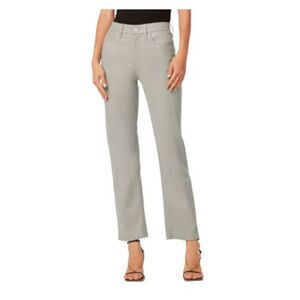 HUDSON Womens Gray Zippered Pocketed Ankle Straight Leg High Waist Jeans 32